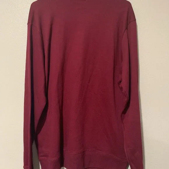 New Champion Sweater Size L Maroon - Picture 4 of 5
